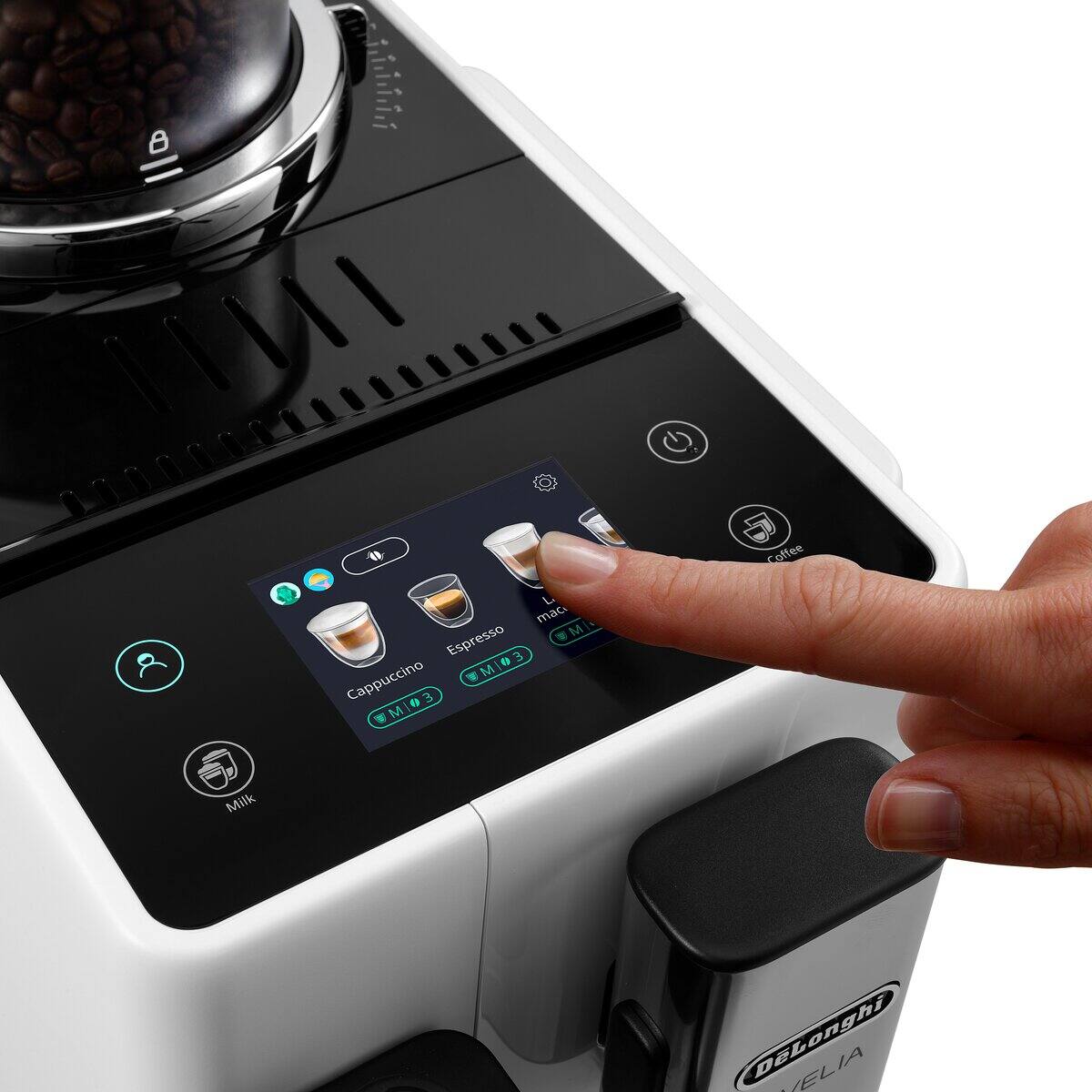 DeLonghi Rivelia Super-Automatic Espresso Machine – view 3