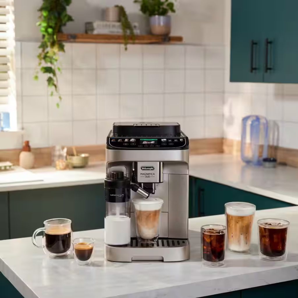 Delonghi Magnifica Duo Automatic Espresso Machine #ECAM33080SXB – view 3