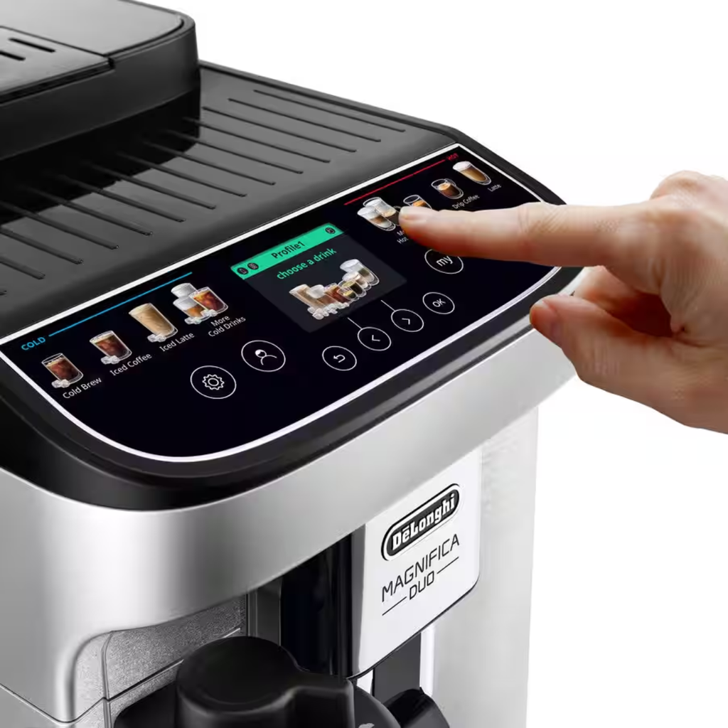 Delonghi Magnifica Duo Automatic Espresso Machine #ECAM33080SXB – view 2