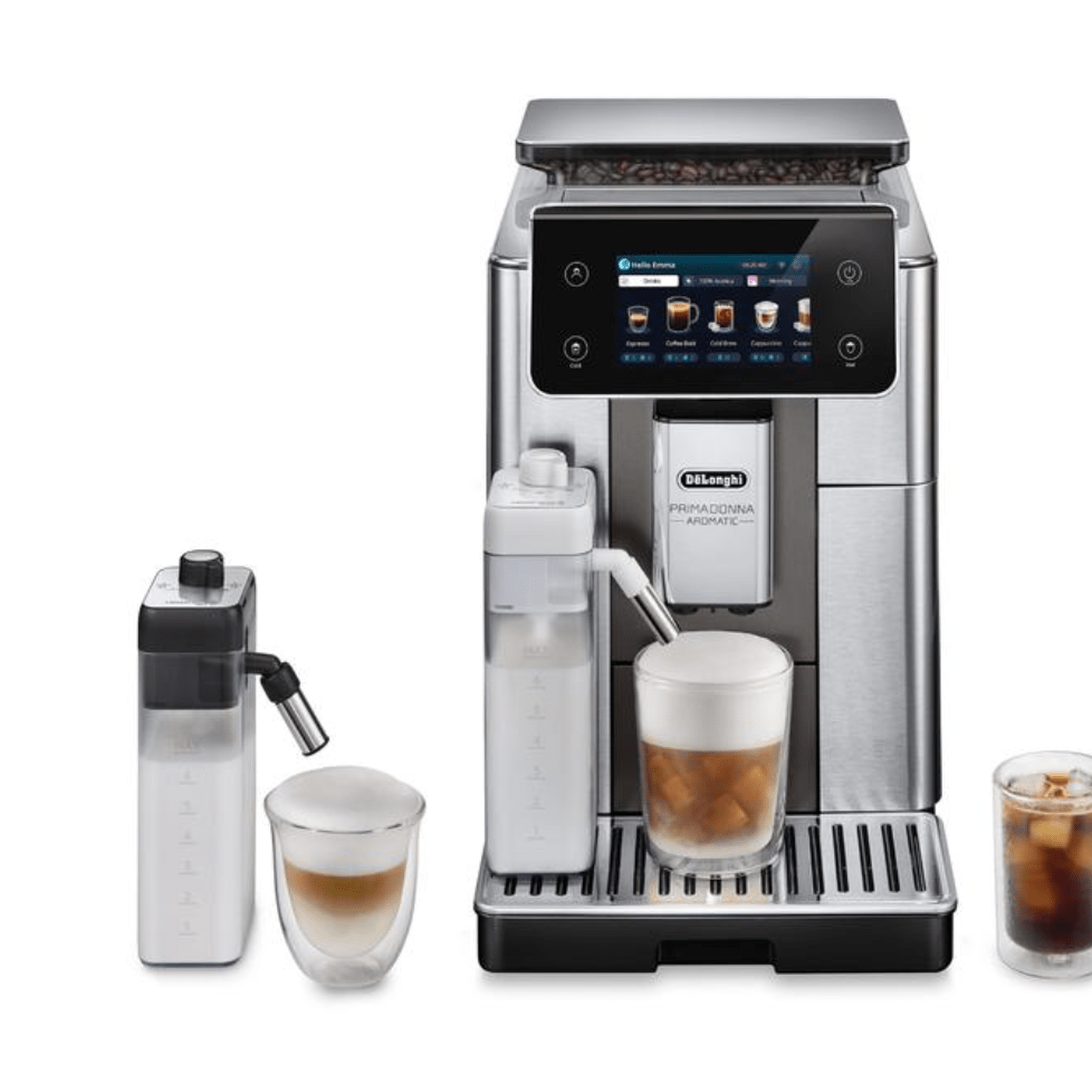 Delonghi PrimaDonna Aromatic Automatic Espresso Machine #ECAM63075TM – view 5