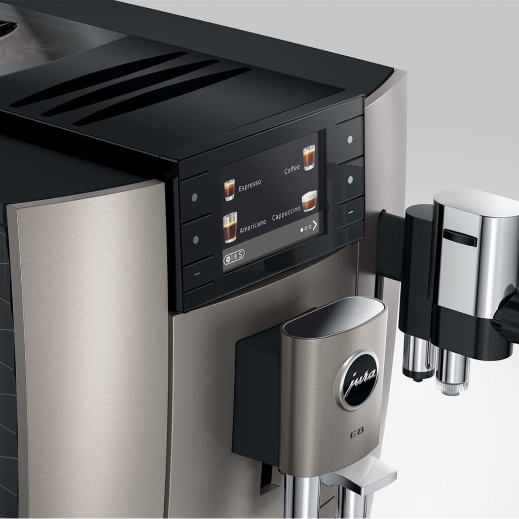 Jura E8 Automatic Espresso Machine, Midnight Silver #15722 (2026) – view 4
