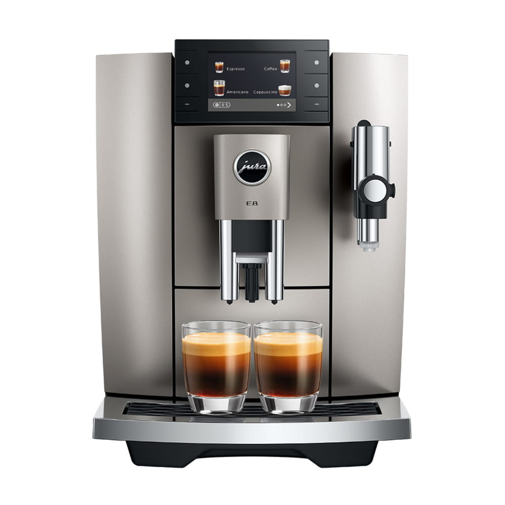 Jura E8 Automatic Espresso Machine, Midnight Silver #15722 (2026) – view 2