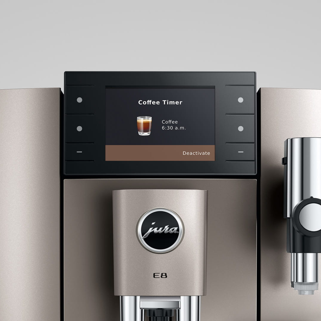 Jura E8 Automatic Espresso Machine, Midnight Silver #15722 (2026) – view 6