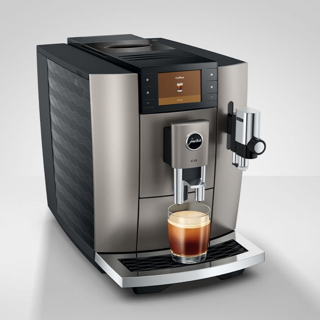 Jura E8 Automatic Espresso Machine, Midnight Silver #15722 (2026) – view 3