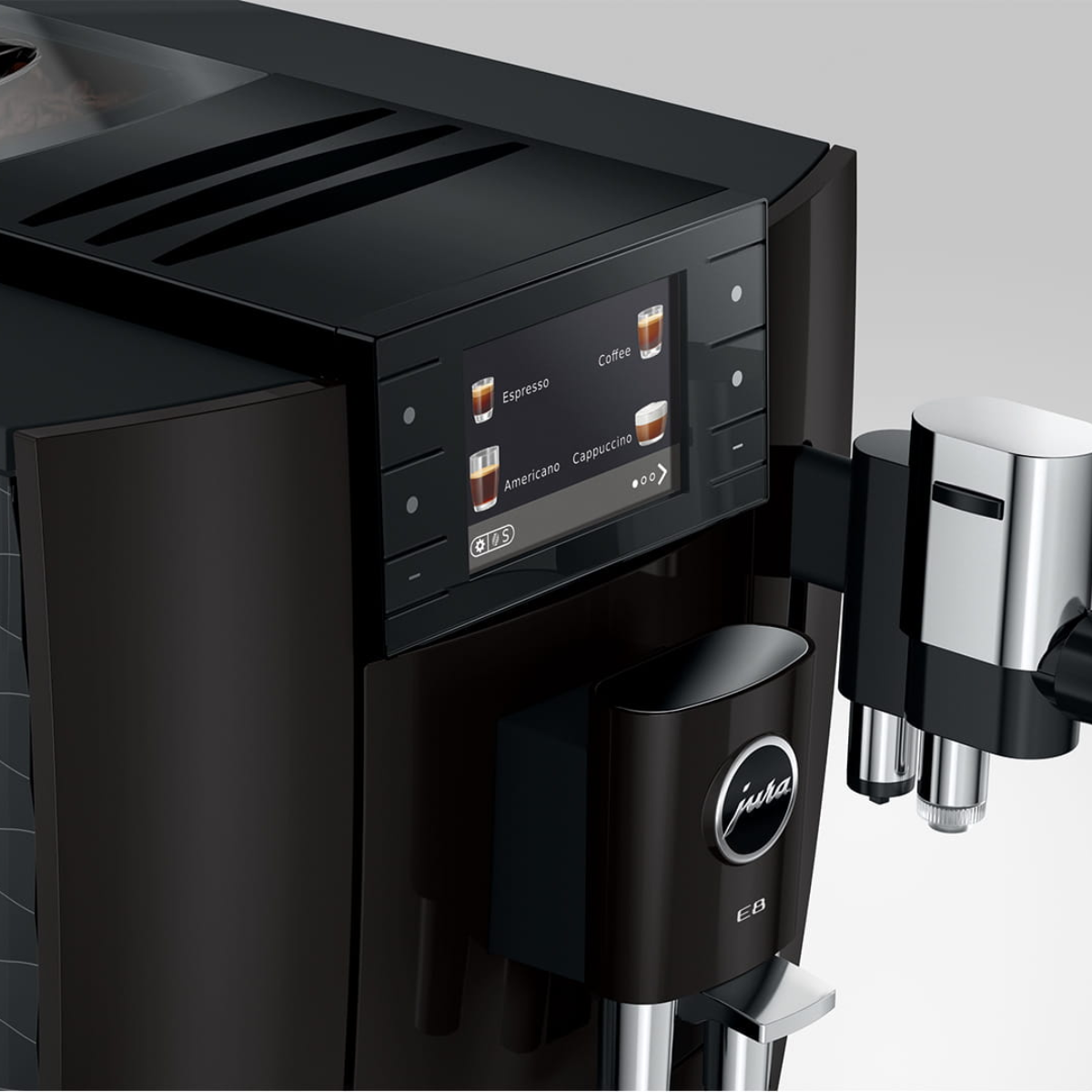 Jura E8 Automatic Espresso Machine, Piano Black #15777 (2026) – view 4
