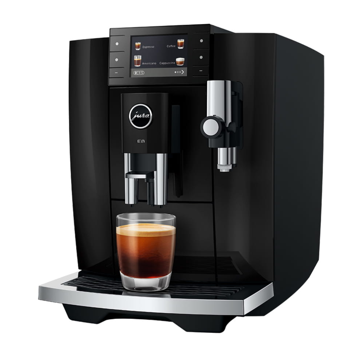 Jura E8 Automatic Espresso Machine, Piano Black #15777 (2026) – view 1