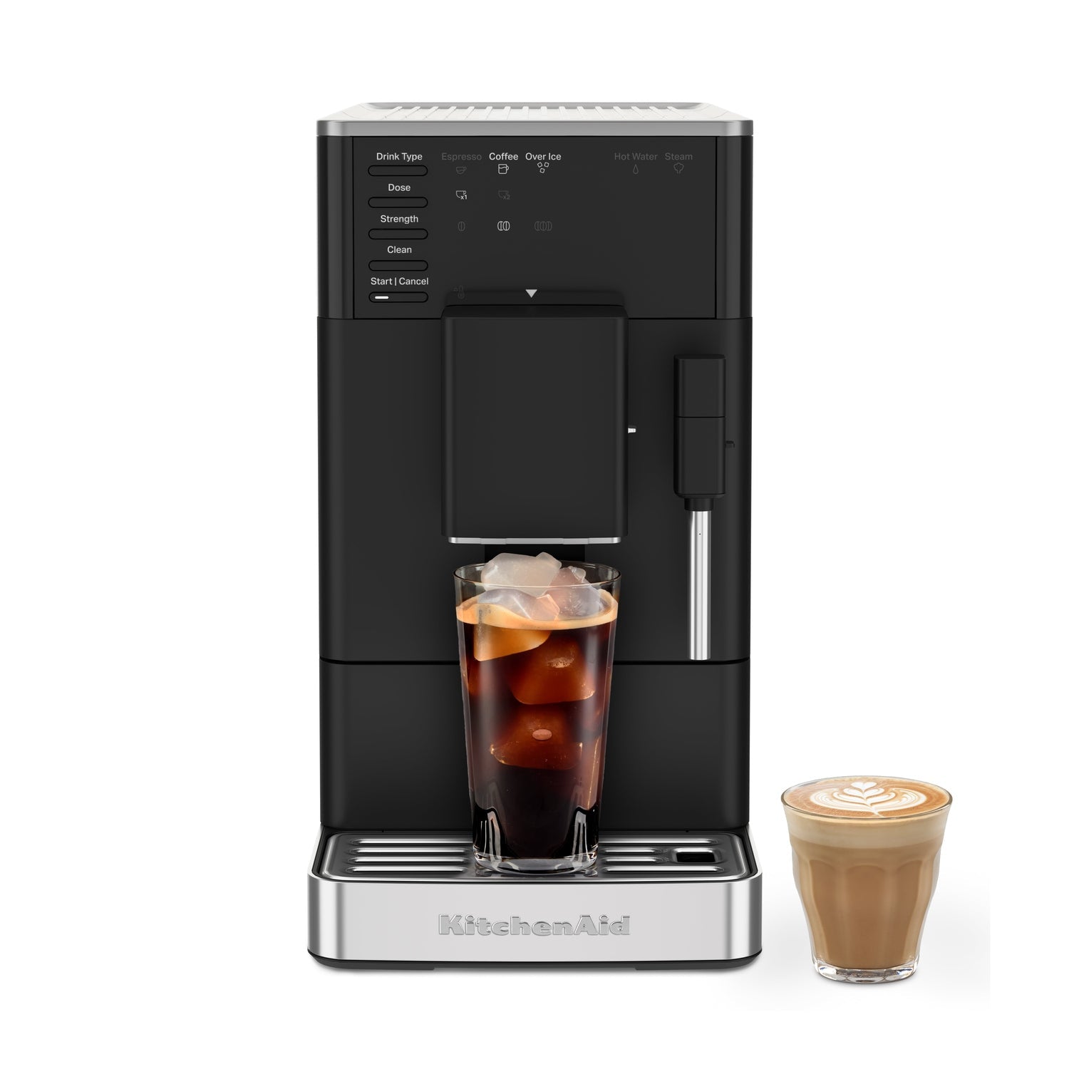 KitchenAid KF2 Fully Automatic Espresso Machine, Matte Black #KES8452BM – view 1