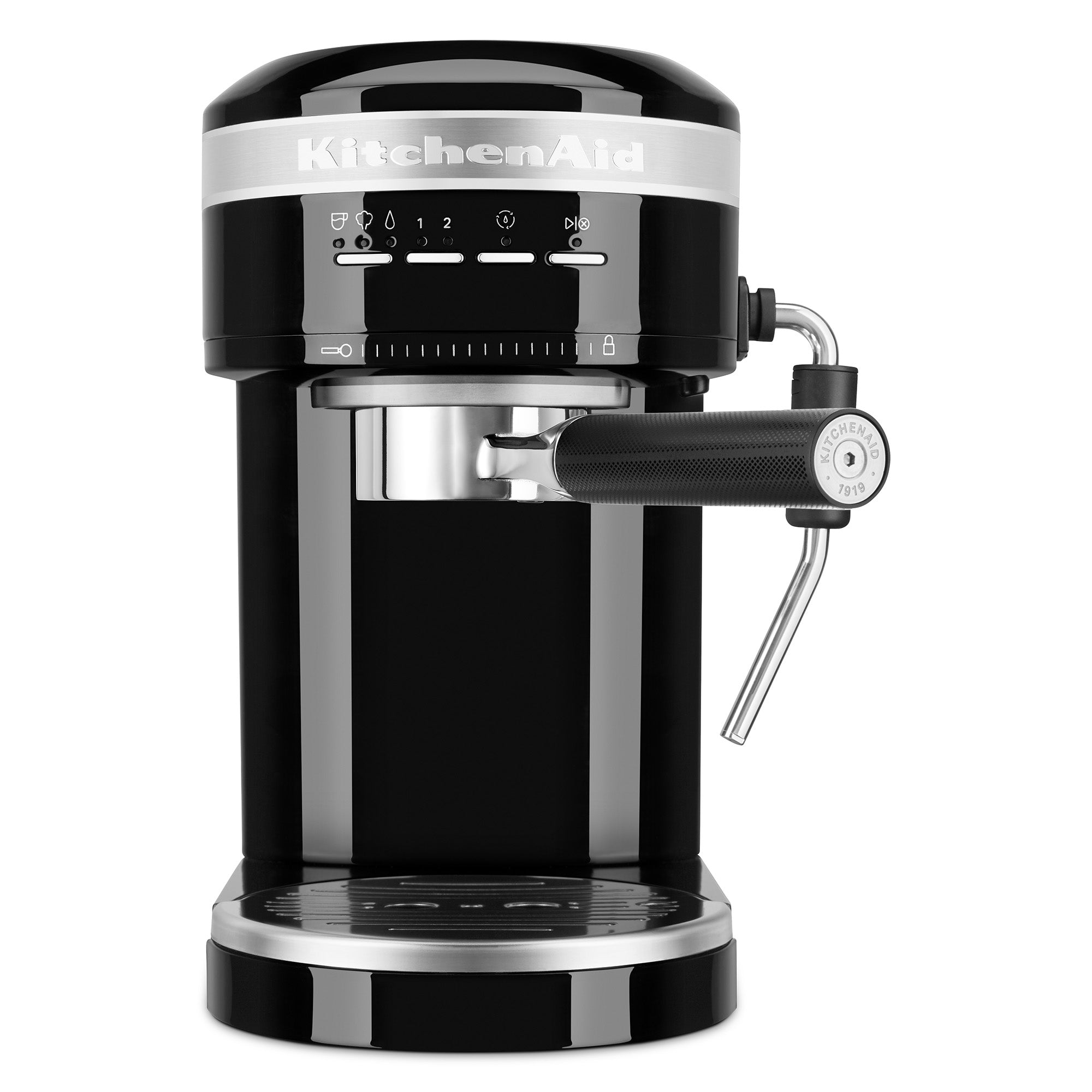 KitchenAid Semi-Automatic Espresso Machine - Onyx Black – view 1