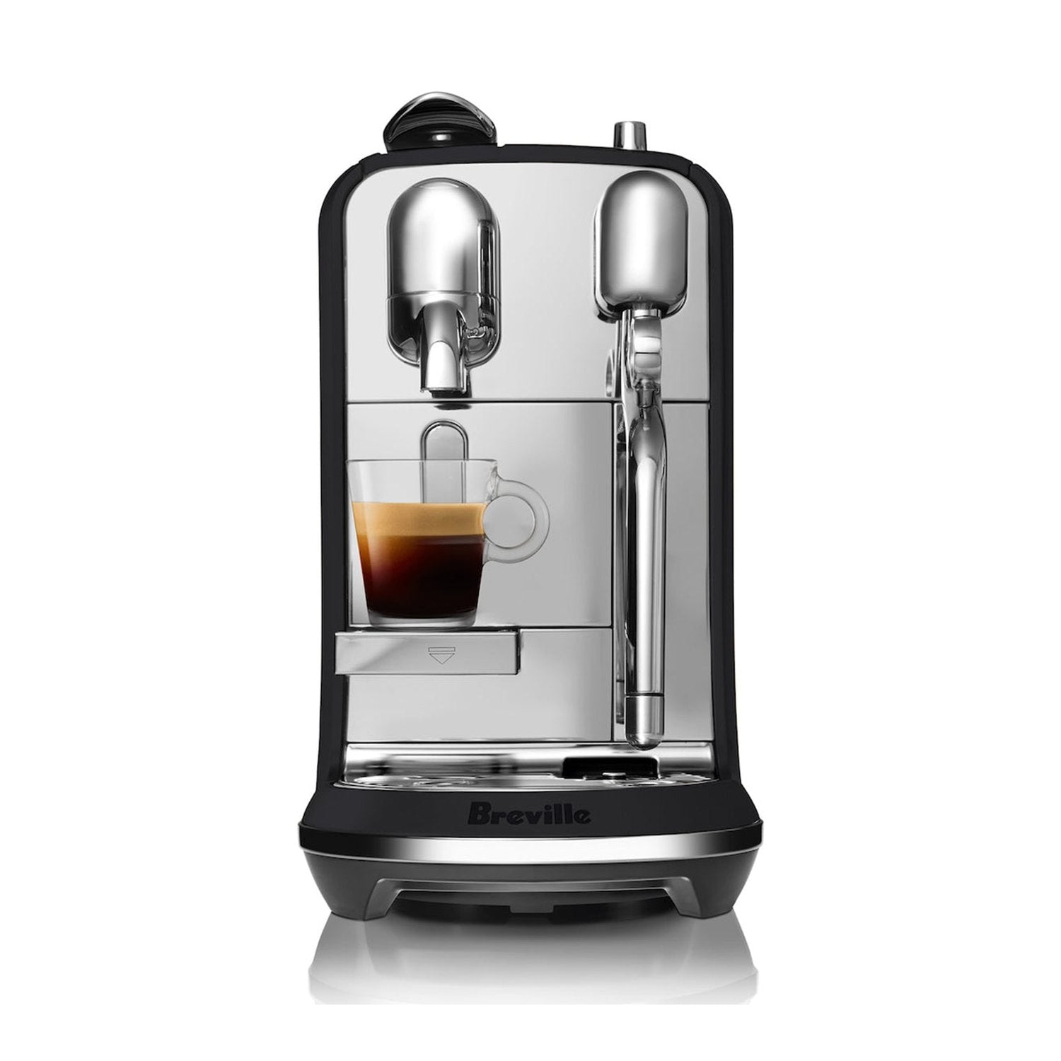Nespresso OriginalLine Creatista by Breville, Black Truffle #BVE850SST1BNA1 – view 1