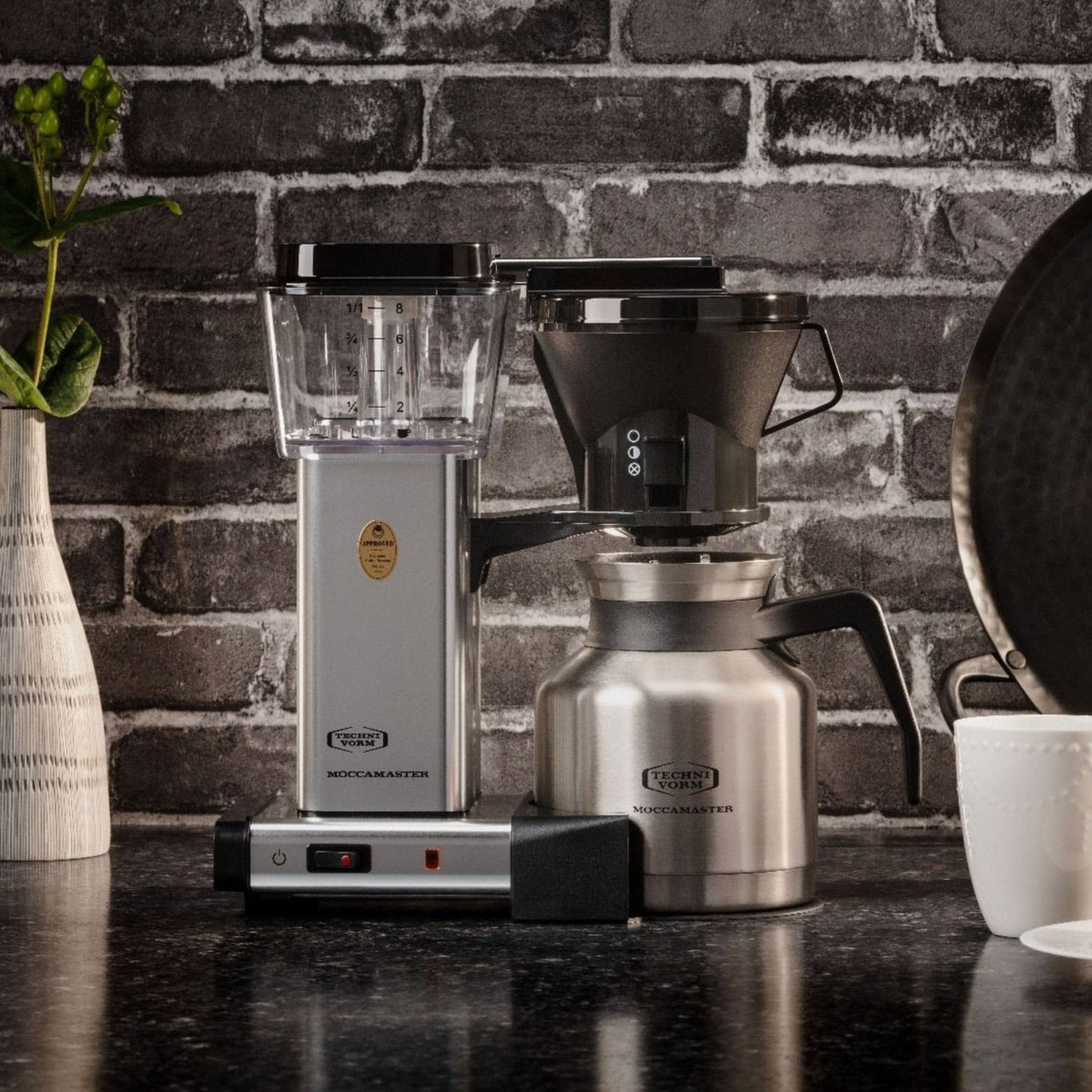 Technivorm Moccamaster KBTS 741 8-Cup Coffee Maker, Polished Silver #79212 – view 4