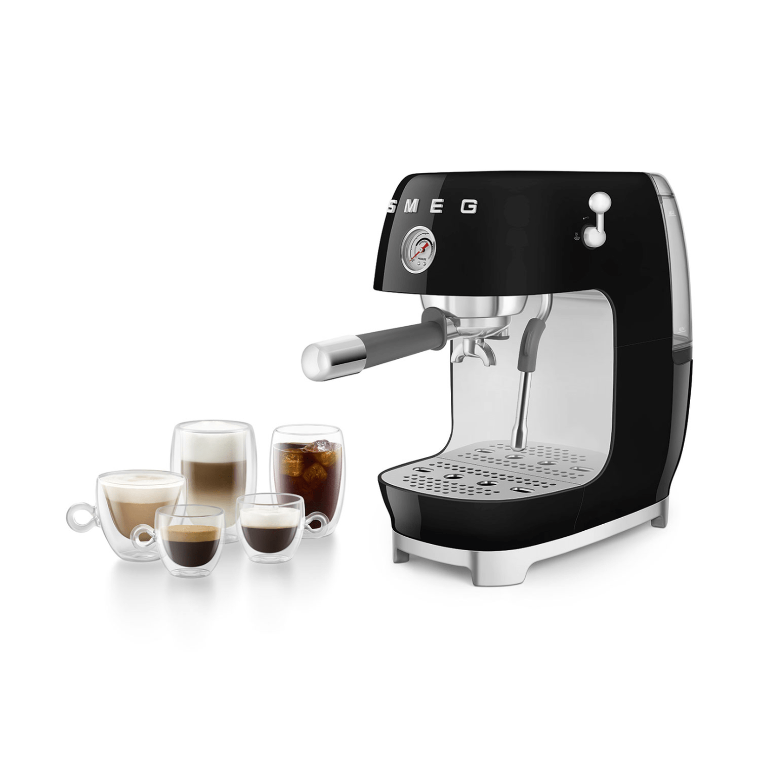 Smeg ECF03 Manual Espresso Machine with Cold Brew – view 4